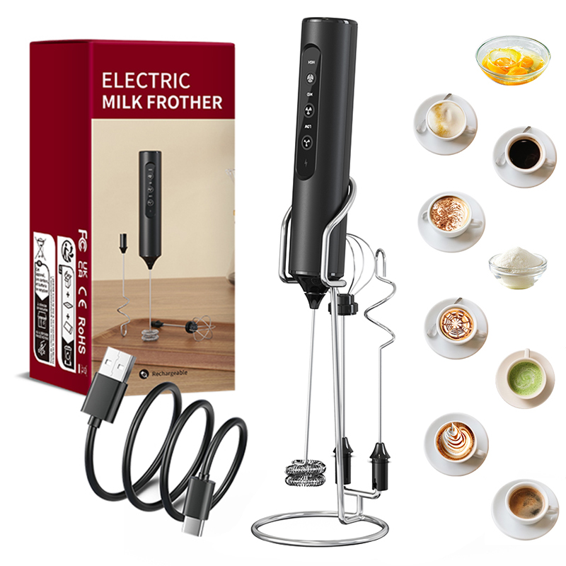 Kitchen Gadgets Mixer - 3 in 1 Electric Handheld Milk