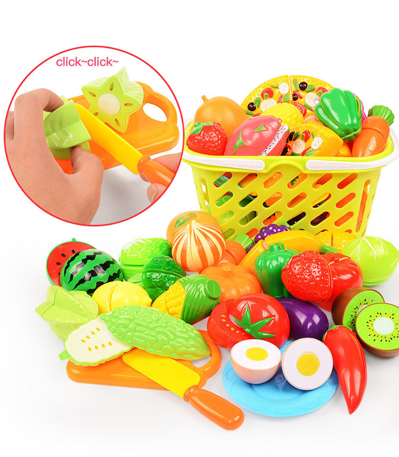 Kitchen Gadgets Kids - Children Toys Cutting Fruits and Vegetables