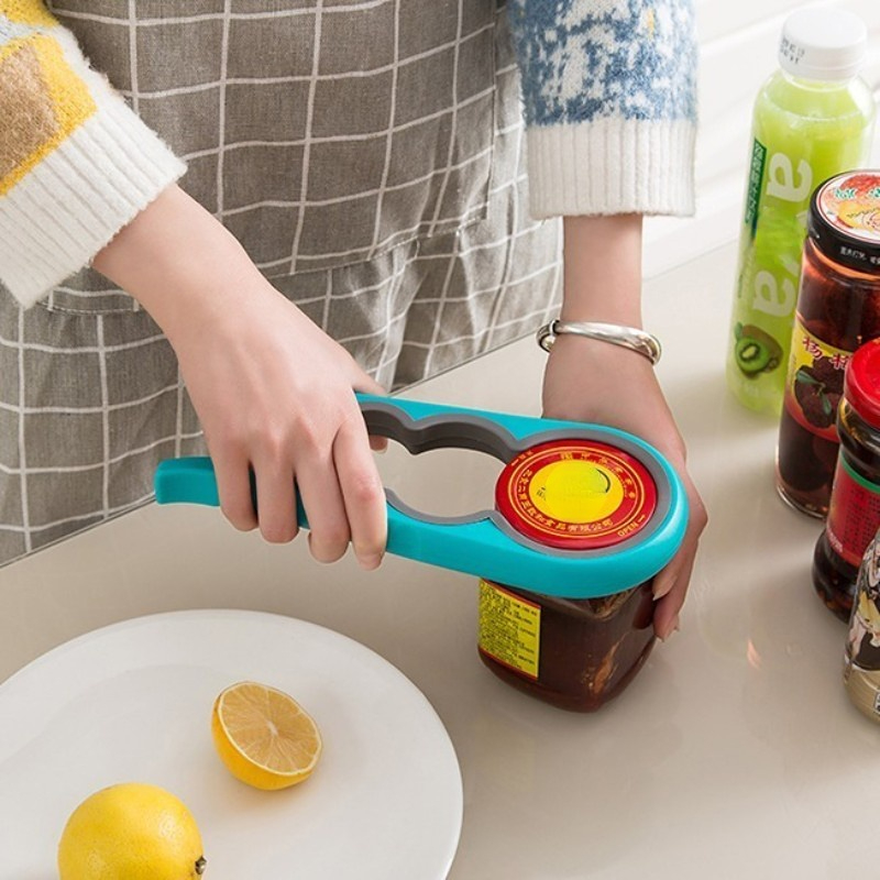 Kitchen Gadgets Jar Openers - Easy Grip Jar Opener Wrench, 4