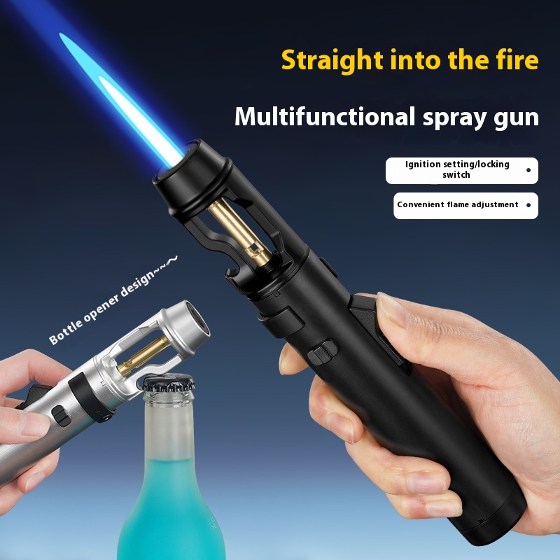 Kitchen Gadgets You Need - Powerful Metal Jet Torch Lighter Windproof