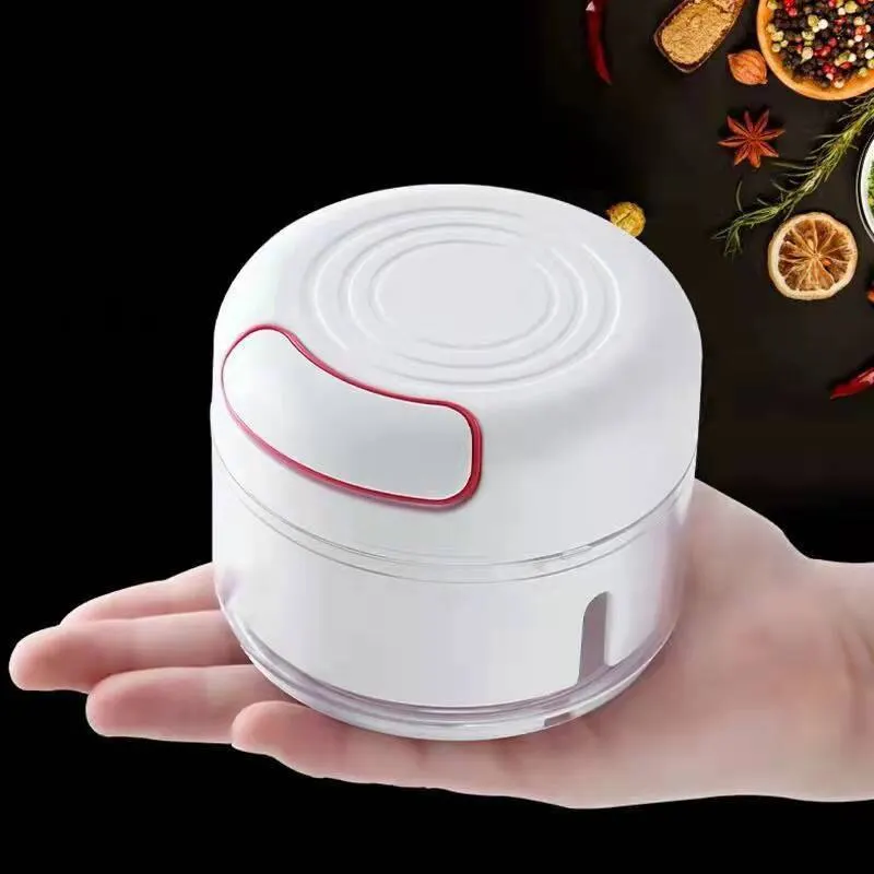 Kitchen Gadgets Everyone Needs - Plastic Garlic Crusher Press Vegetable Cutter