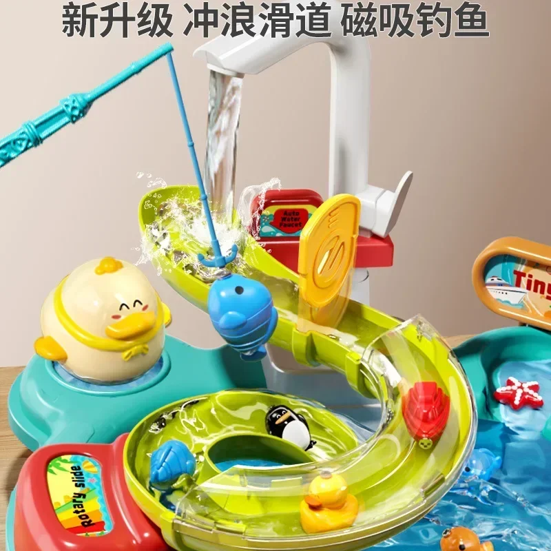 Kitchen Gadgets Kids - Children Puzzle Pretend Play Toys Dishwashing
