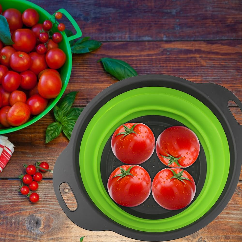Collapsible Silicone Strainer  - Kitchen Gadgets Store ulasan dan harga