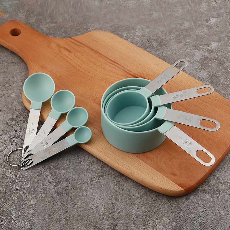 8PCS Measuring Cups Spoons Set - Kitchen Gadgets You Need ulasan dan harga