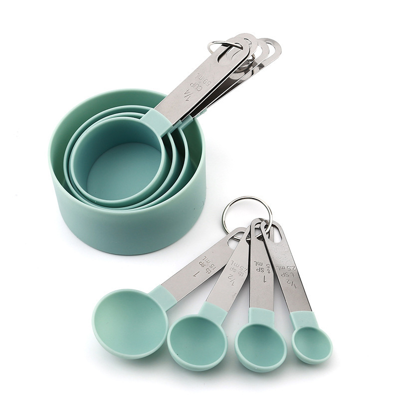 8PCS Measuring Cups Spoons Set - Kitchen Gadgets You Need ulasan dan harga