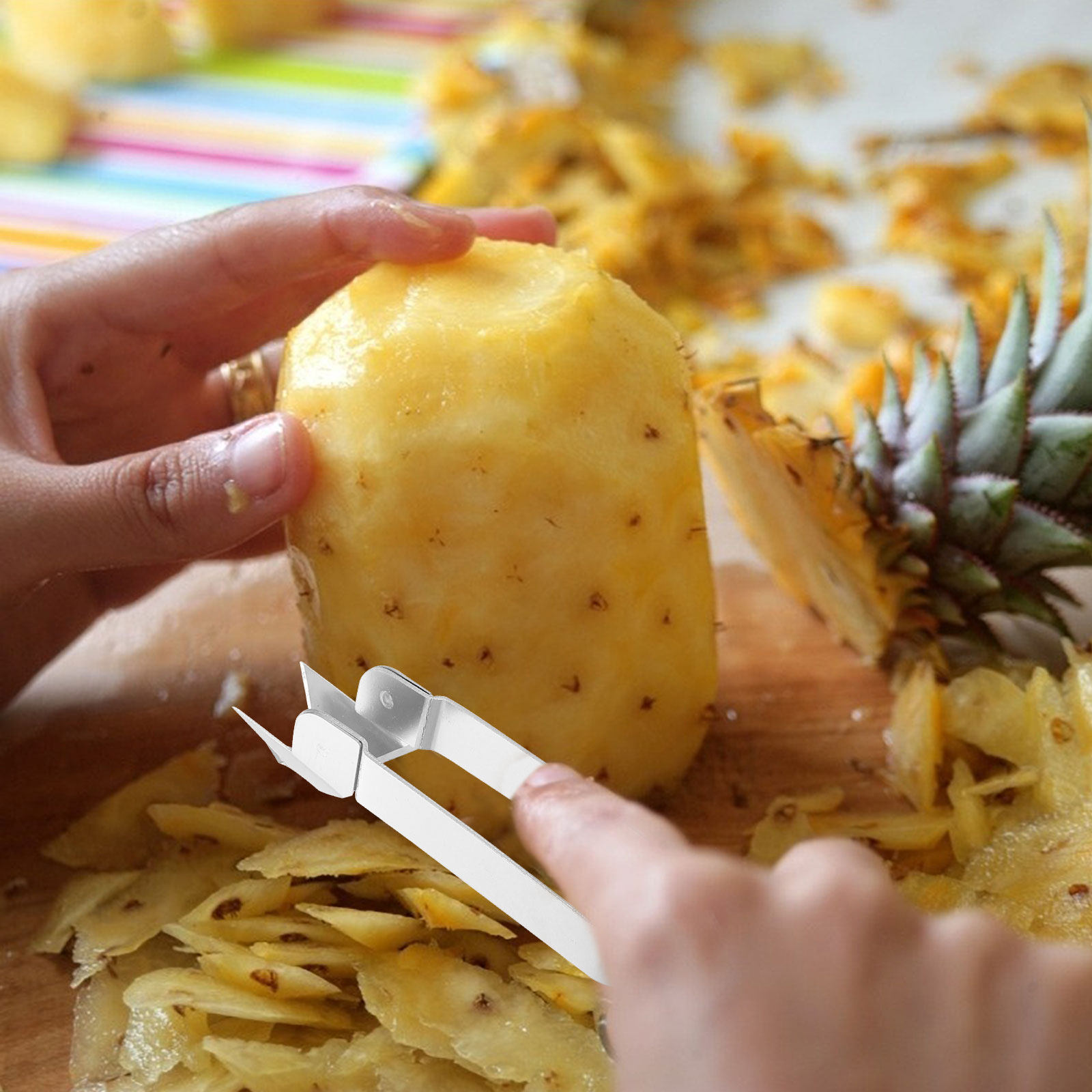 2Pcs Stainless Steel Pineapple - Kitchen Gadgets Store ulasan dan harga