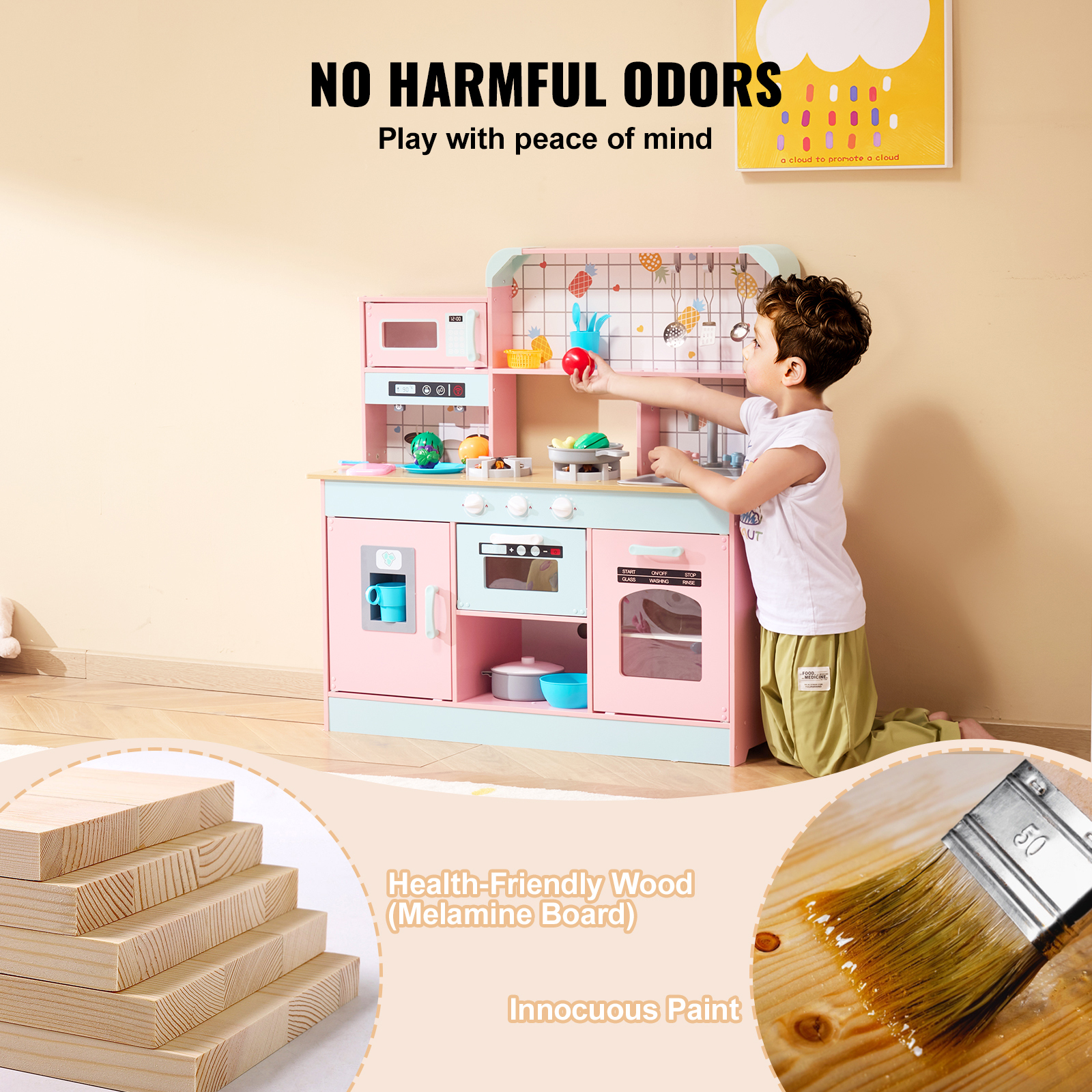 SucceBuy Pretend Play Cooking  - Kitchen Gadgets Kids ulasan dan harga