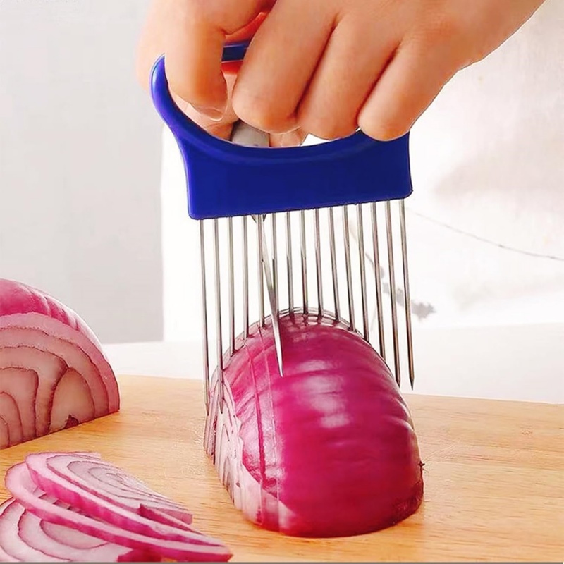 Onion Holder Slicer with Cover - Avocado Slicer Tool ulasan dan harga