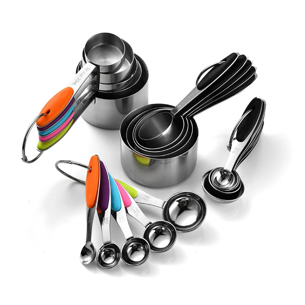 5/10Pcs Stainless Steel Measur - Kitchen Gadgets You Need ulasan dan harga