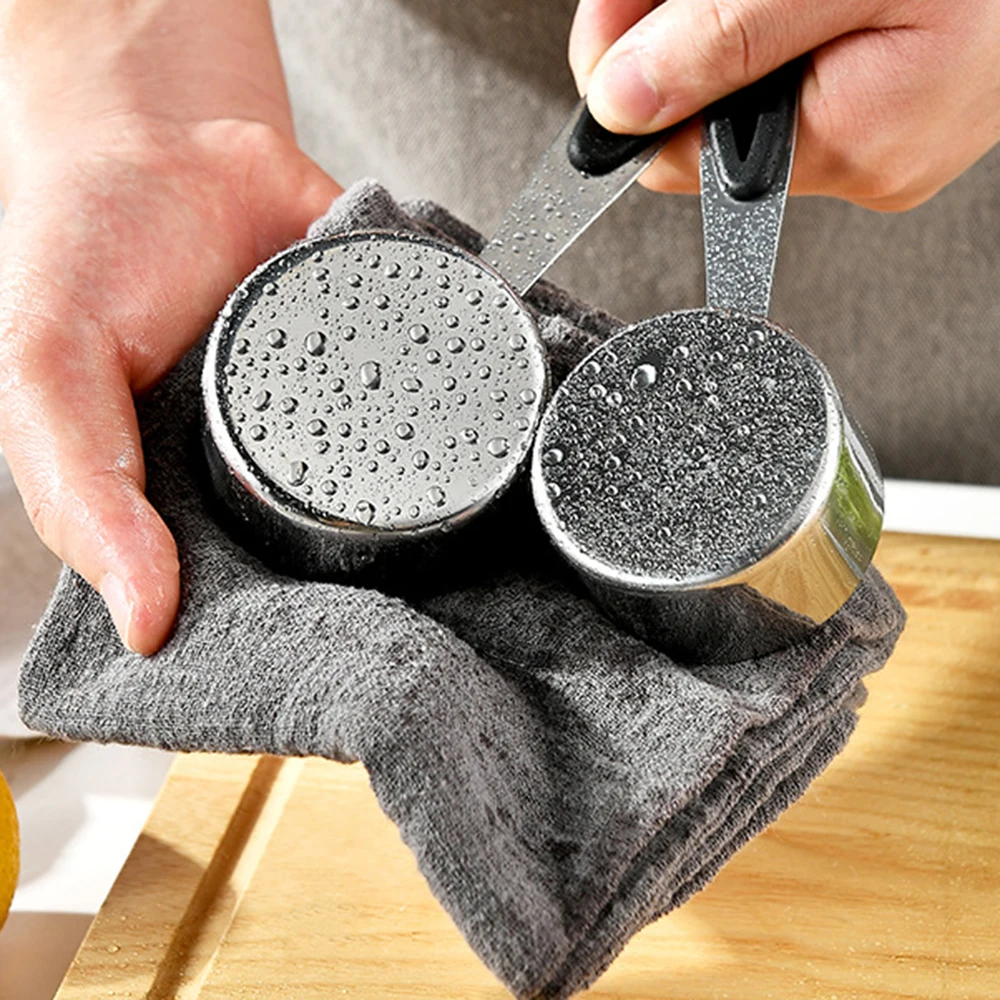 5/10Pcs Stainless Steel Measur - Kitchen Gadgets You Need ulasan dan harga