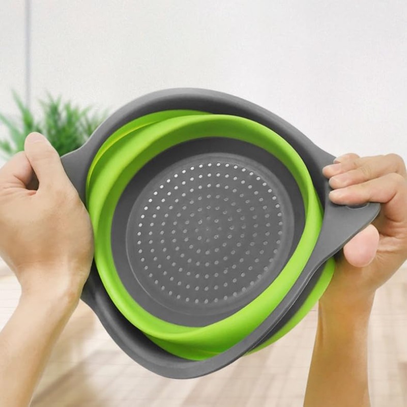 1/2pcs Collapsible Silicone Co - Kitchen Gadgets Store ulasan dan harga
