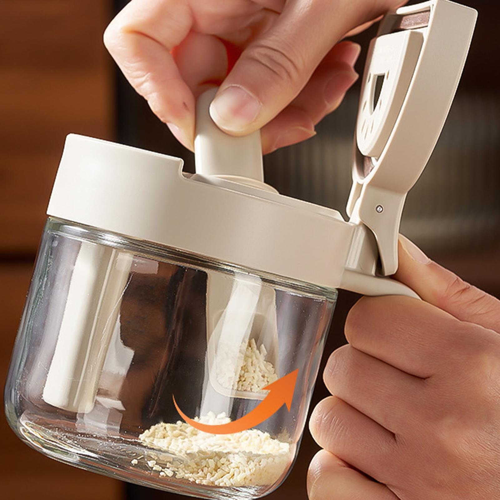 Seasoning Bottles with Spoon C - Kitchen Gadgets Organizer ulasan dan harga