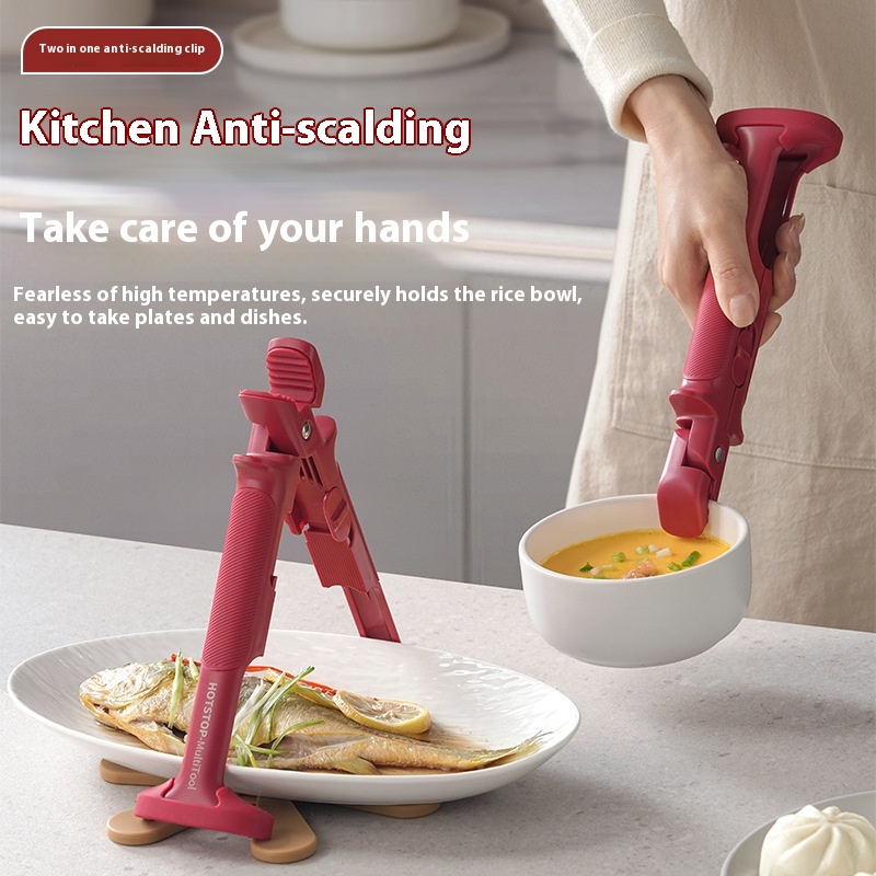 Z. 1PC Anti-scald Clip Silicon - Kitchen.Gadgets With A Z ulasan dan harga