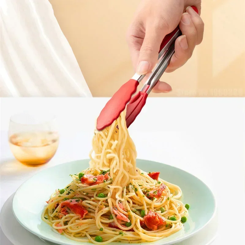 7 Inch Non-Slip Food Tongs Cre - Kitchen Gadgets You Need ulasan dan harga
