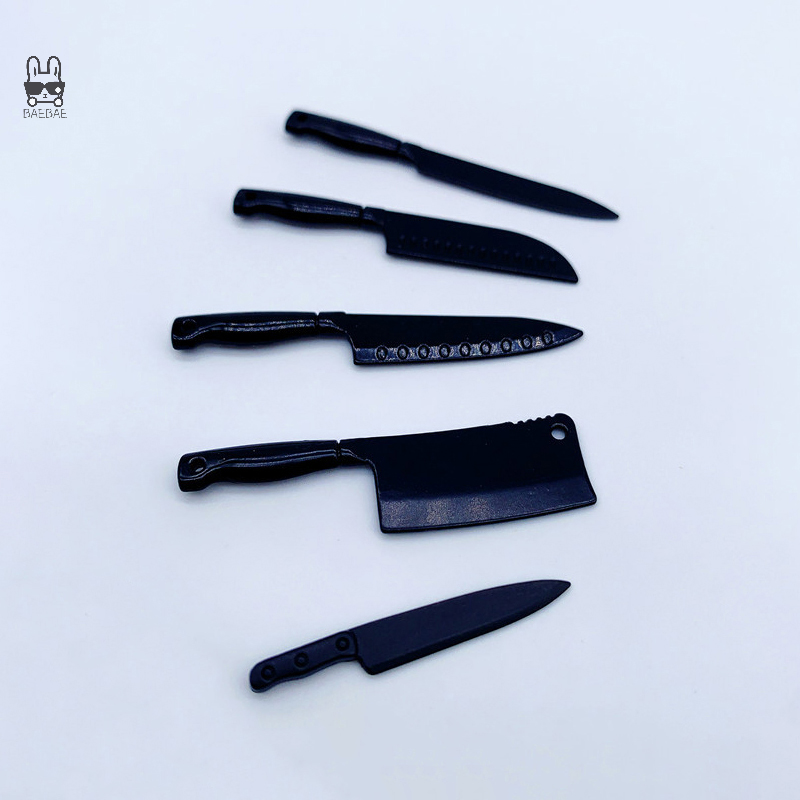 1/12 Dollhouse Mini Knives Mod - Kitchen Gadgets You Need ulasan dan harga