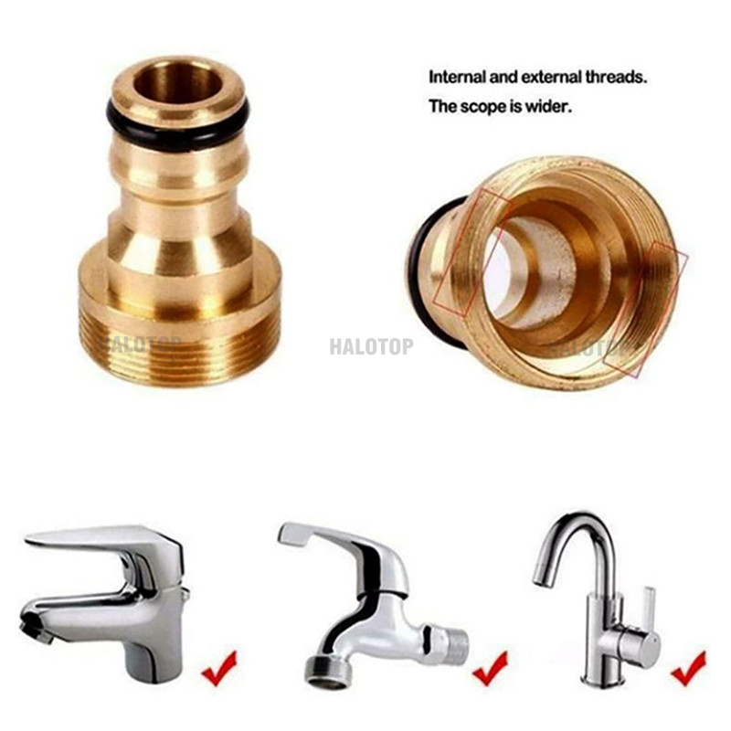 1/ 5PCS Universal Brass Tap Ki - Kitchen Gadgets Mixer ulasan dan harga