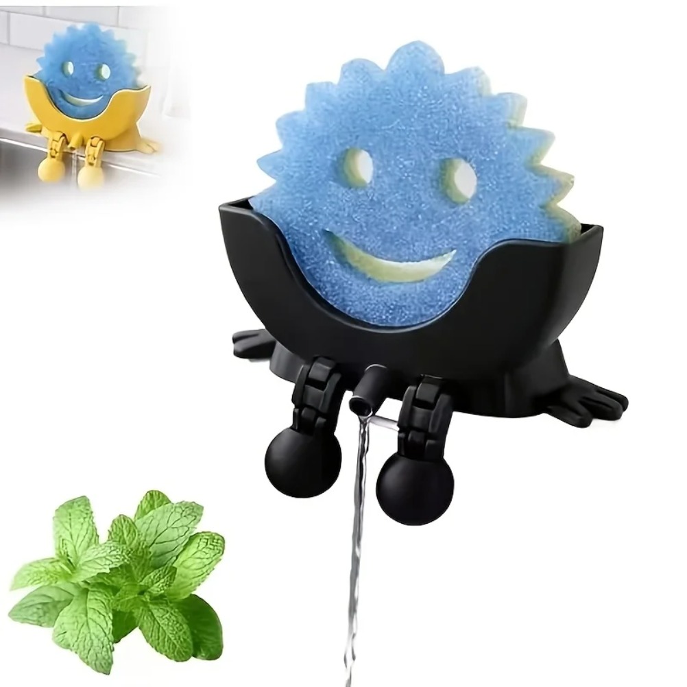 Drainable Soap & Sponge Holder - Kitchen Gadgets Organizer ulasan dan harga