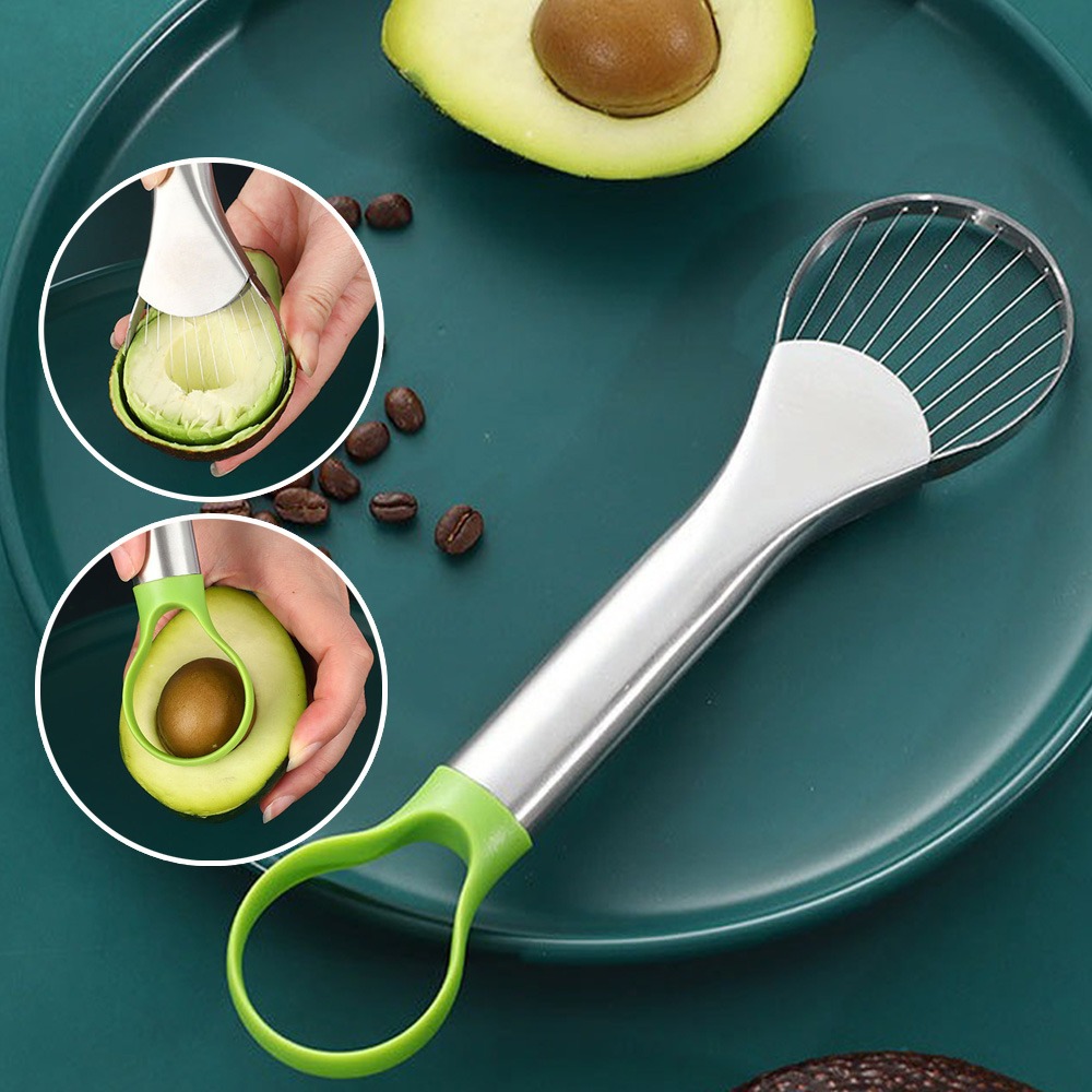 Avocado Knife 2 in 1 Stainless - Avocado Slicer Tool ulasan dan harga