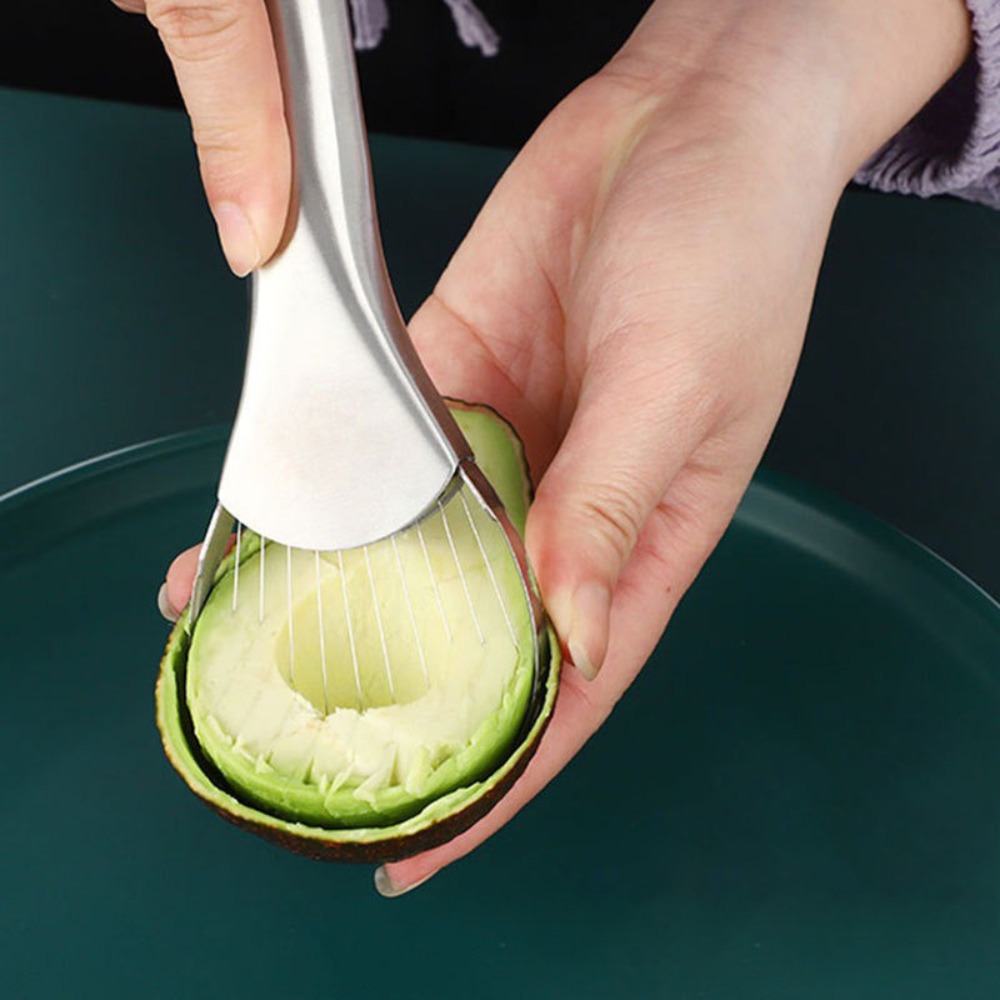Avocado Knife 2 in 1 Stainless - Avocado Slicer Tool ulasan dan harga