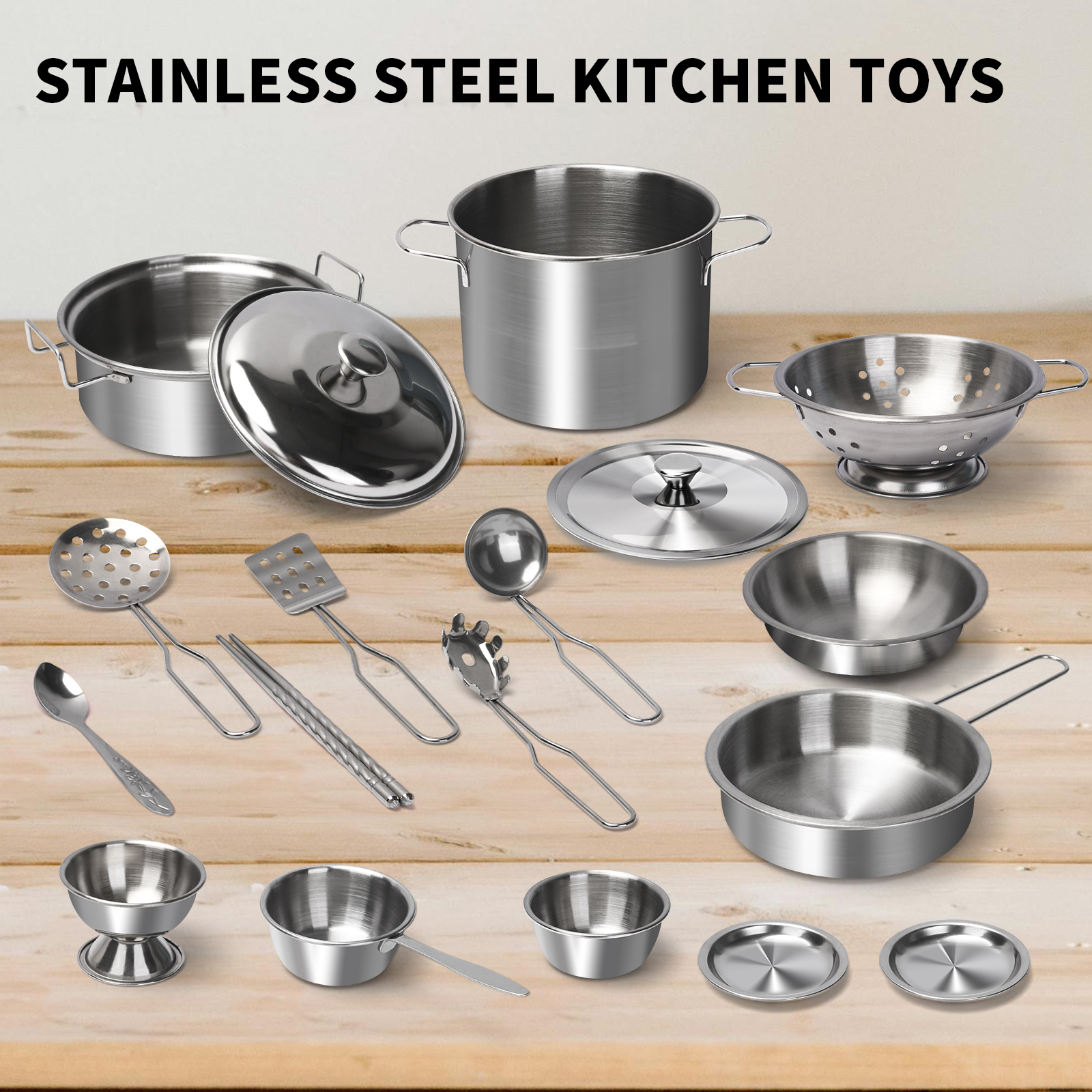 Stainless Steel Kids Kitchen T - Kitchen Gadgets Kids ulasan dan harga