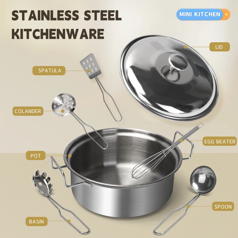 Stainless Steel Kids Kitchen T - Kitchen Gadgets Kids ulasan dan harga