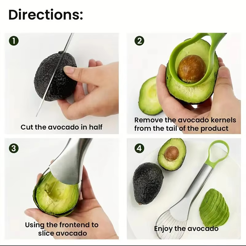 Avocado Slicer 2 In 1 Stainles - Avocado Slicer Tool ulasan dan harga