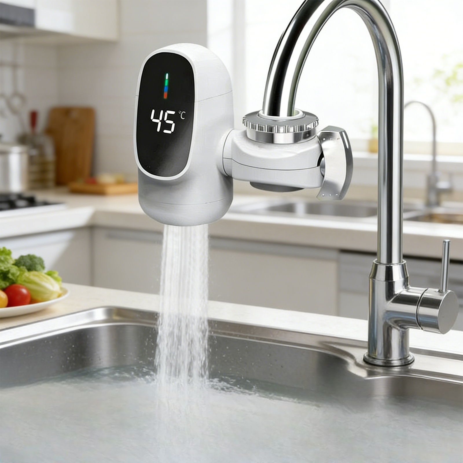 110V Rapid Heating Tap with Di - Kitchen Gadgets Mixer ulasan dan harga