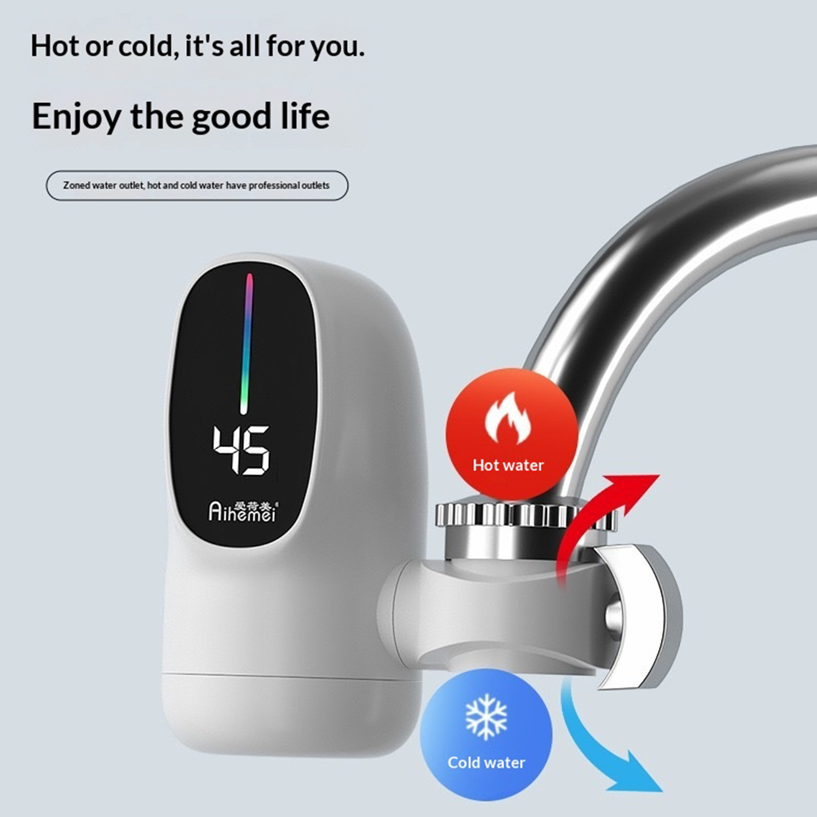 110V Rapid Heating Tap with Di - Kitchen Gadgets Mixer ulasan dan harga