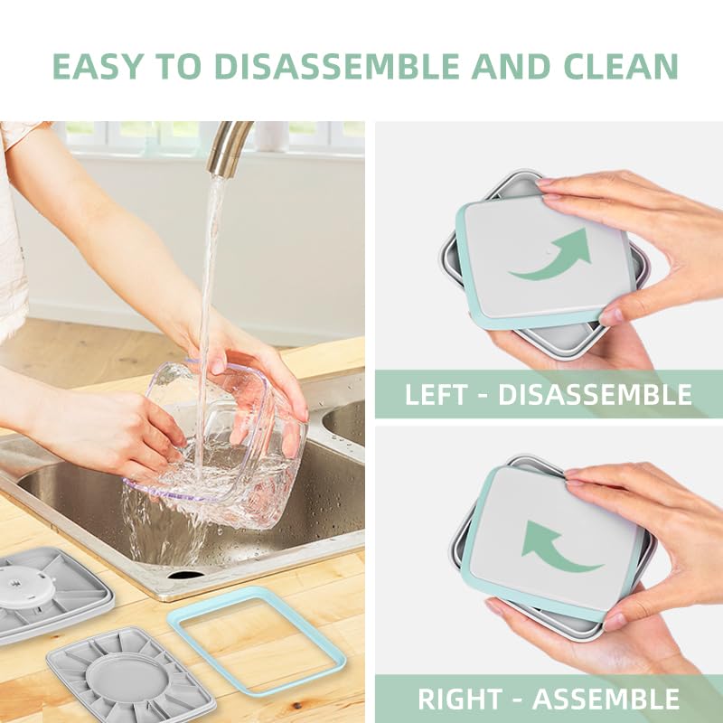 Ankou 3Pcs 1.2L Pop Airtight F - Kitchen Gadgets Organizer ulasan dan harga