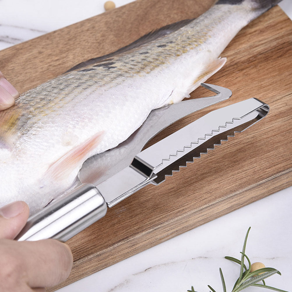 2Pcs Stainless Steel Fish Skin - Kitchen Gadgets Store ulasan dan harga