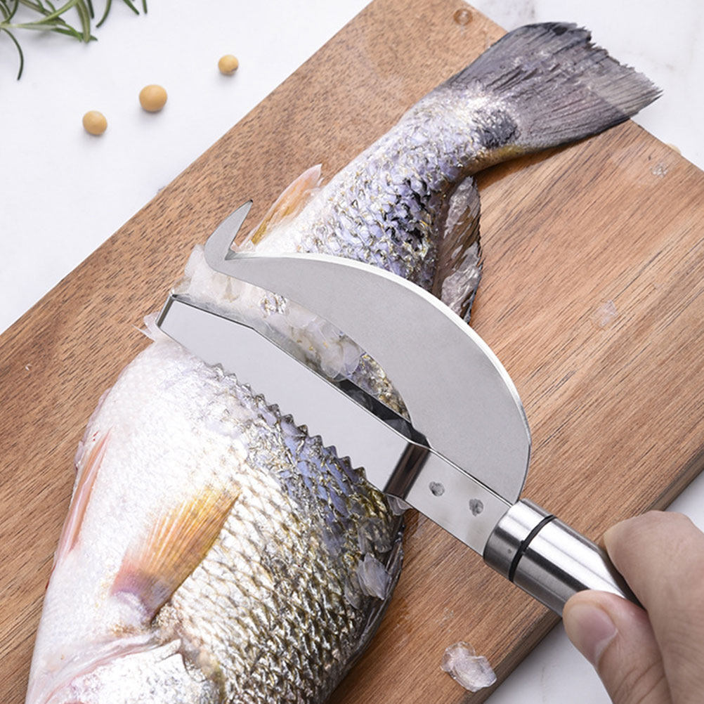 2Pcs Stainless Steel Fish Skin - Kitchen Gadgets Store ulasan dan harga