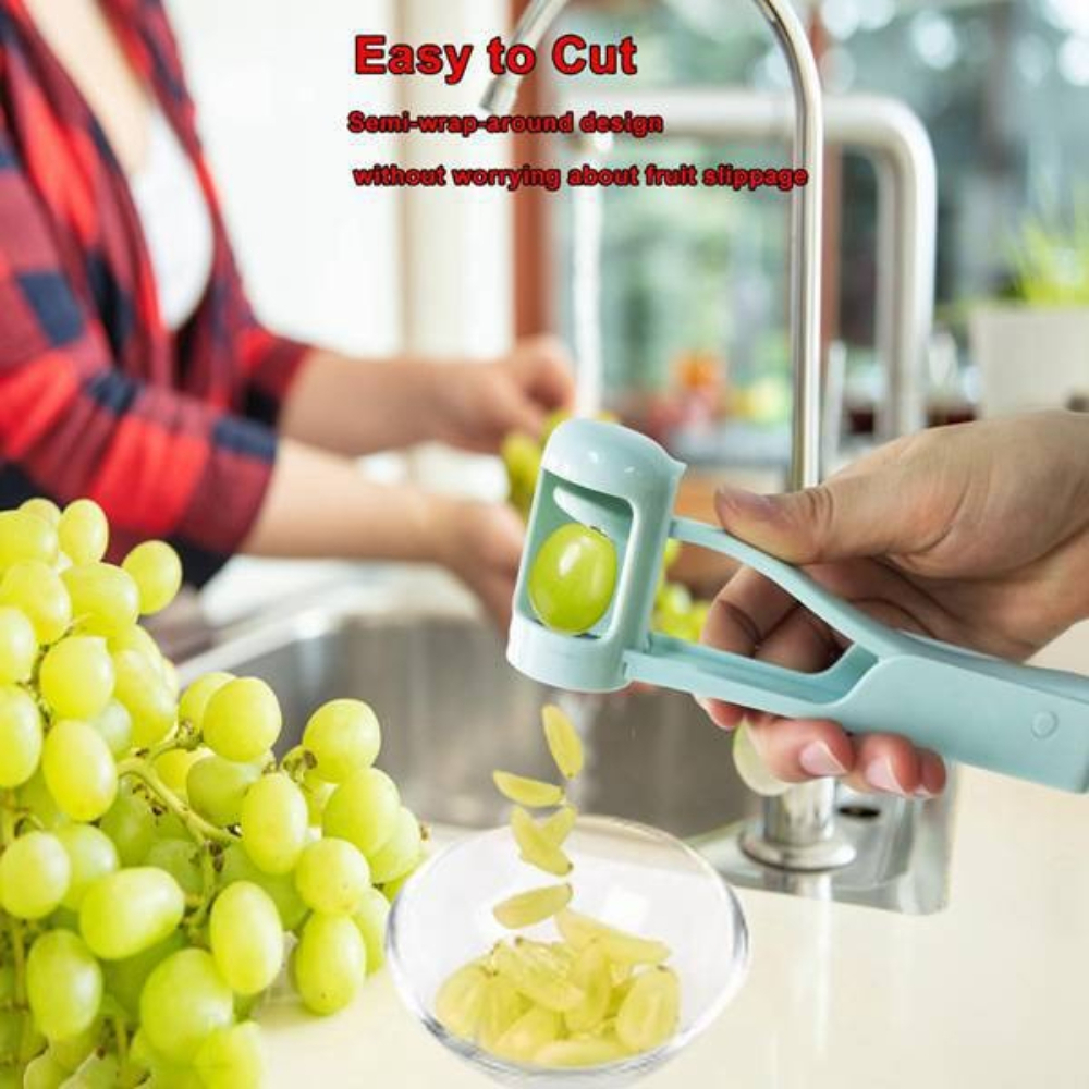 Cherry Tomato Grape Splitter S - Kitchen Gadgets Kids ulasan dan harga
