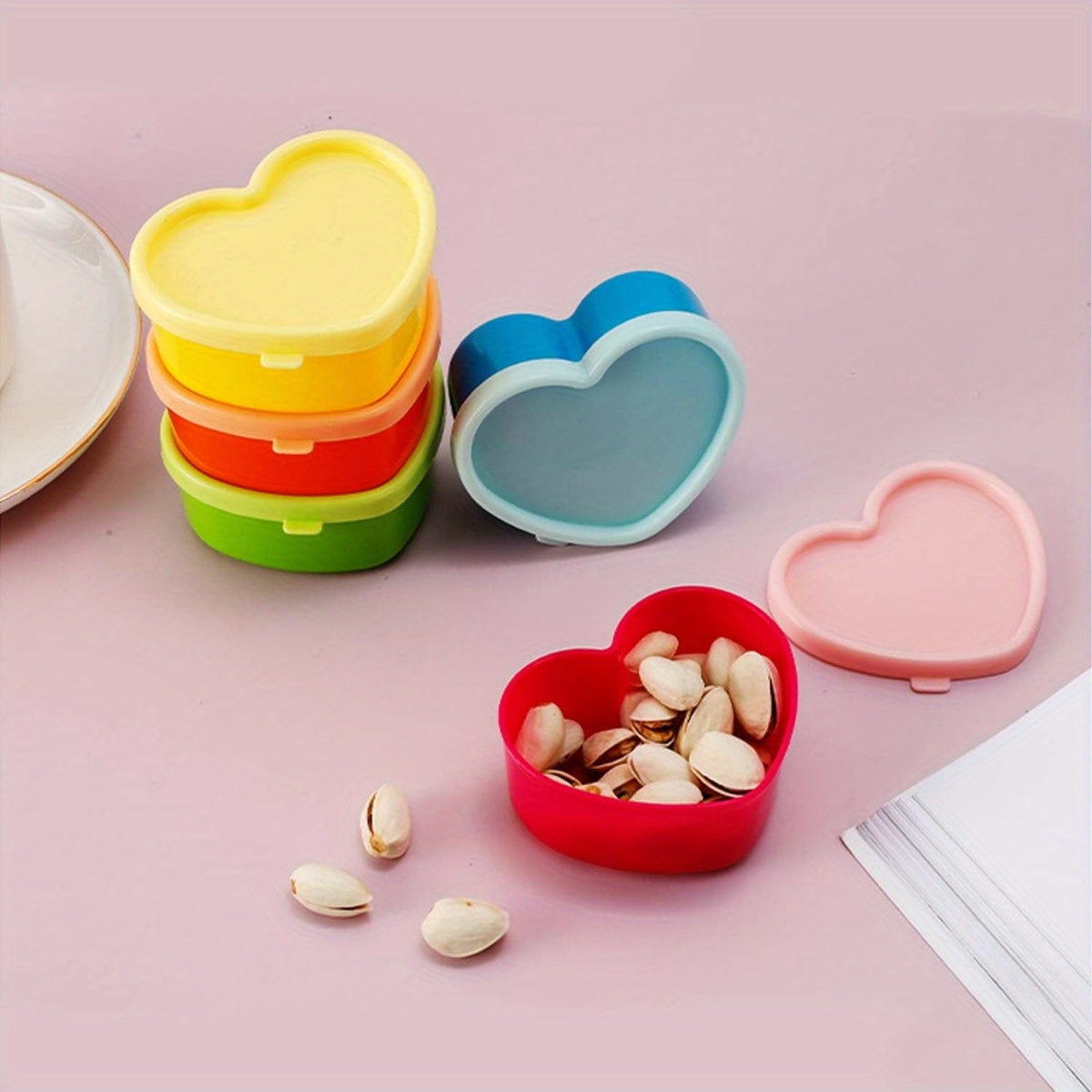 5PCS Mini Lunch Box Condiment  - Kitchen Gadgets Organizer ulasan dan harga