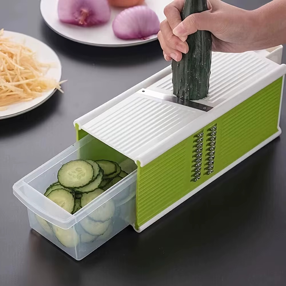 5-In-1 Multifunctional Vegetab - Cheese Grater Box ulasan dan harga