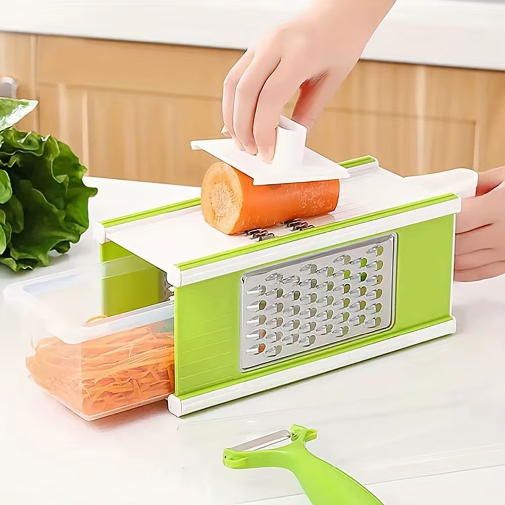 5-In-1 Multifunctional Vegetab - Cheese Grater Box ulasan dan harga