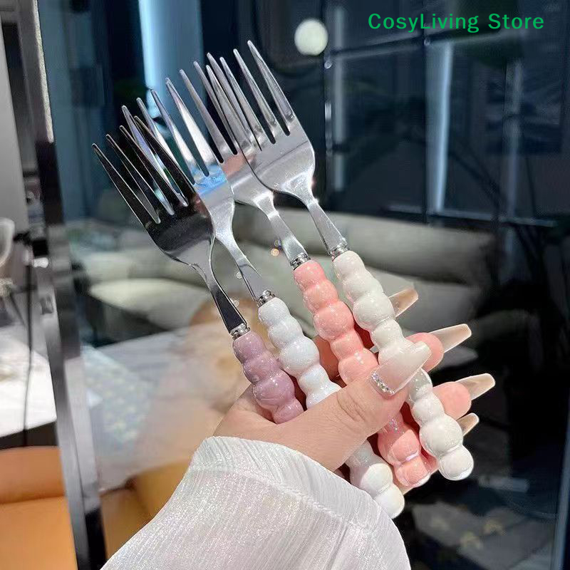 Steak Stainless Steel Fork Pea - Kitchen Gadgets Pasta ulasan dan harga