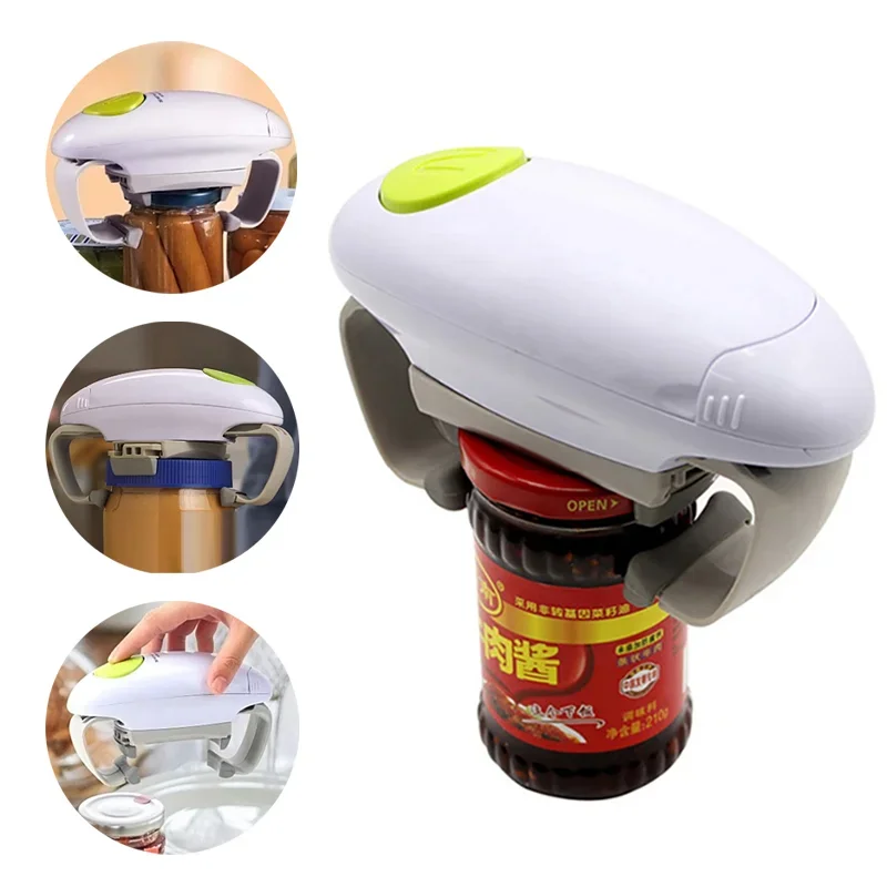 Electric Can Bottle Lid Opener - Kitchen Gadgets Jar Openers ulasan dan harga
