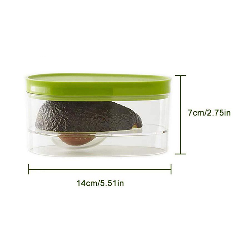 Avocado Food Storage Box Space - Kitchen Gadgets Organizer ulasan dan harga
