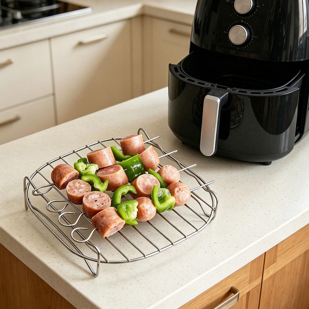 Air Fryer Square Grill Stainle - Kitchen Gadgets You Need ulasan dan harga