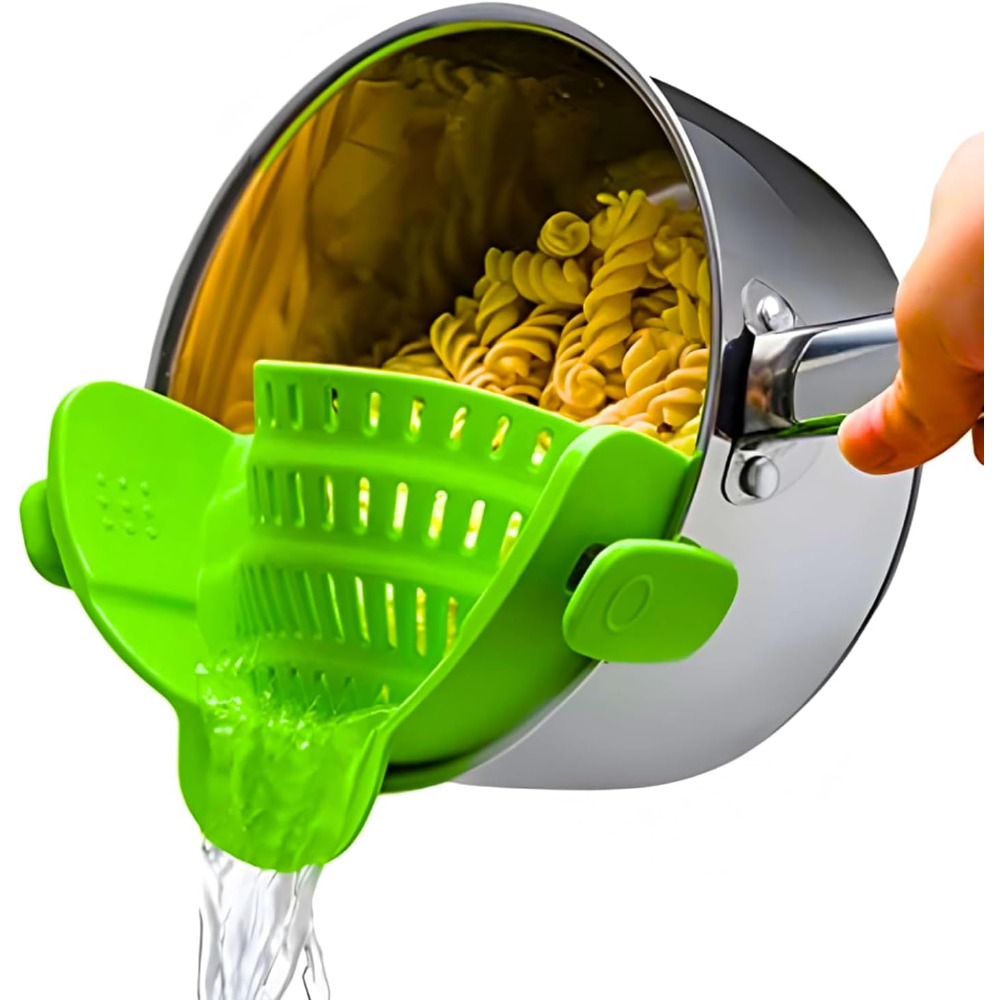 Clip On Strainer for Pots and  - Kitchen Gadgets Pasta ulasan dan harga