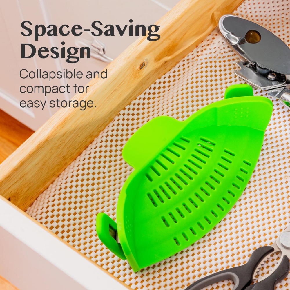 Clip On Strainer for Pots and  - Kitchen Gadgets Pasta ulasan dan harga