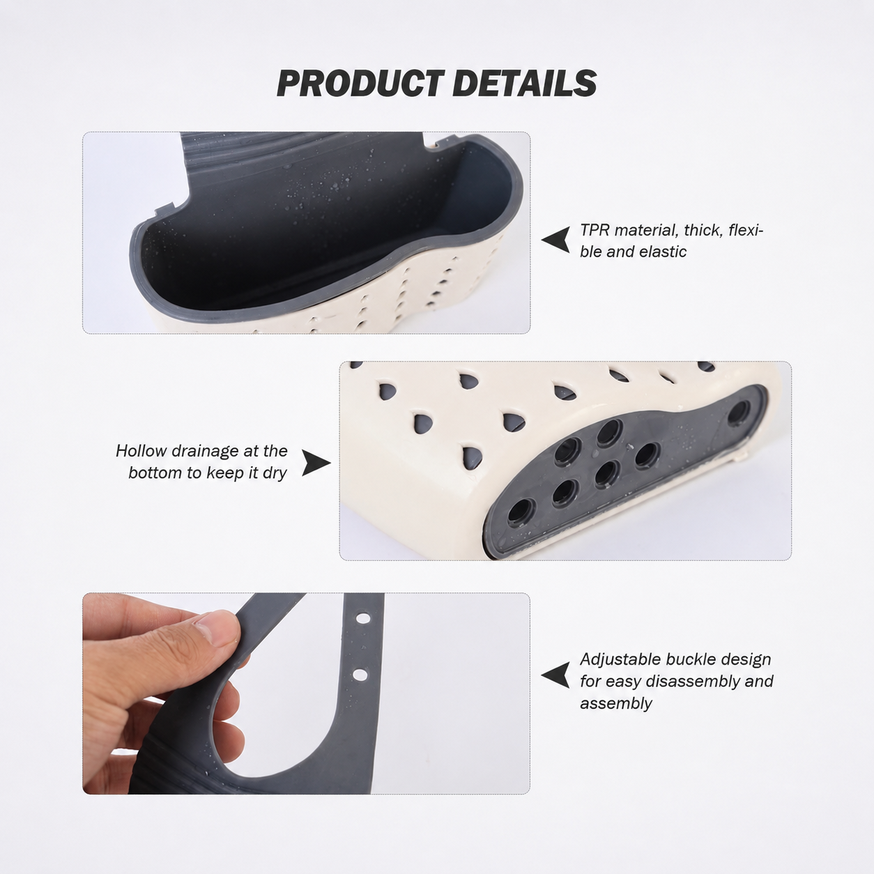 1PC Home Storage Drain Basket  - Kitchen Gadgets Store ulasan dan harga