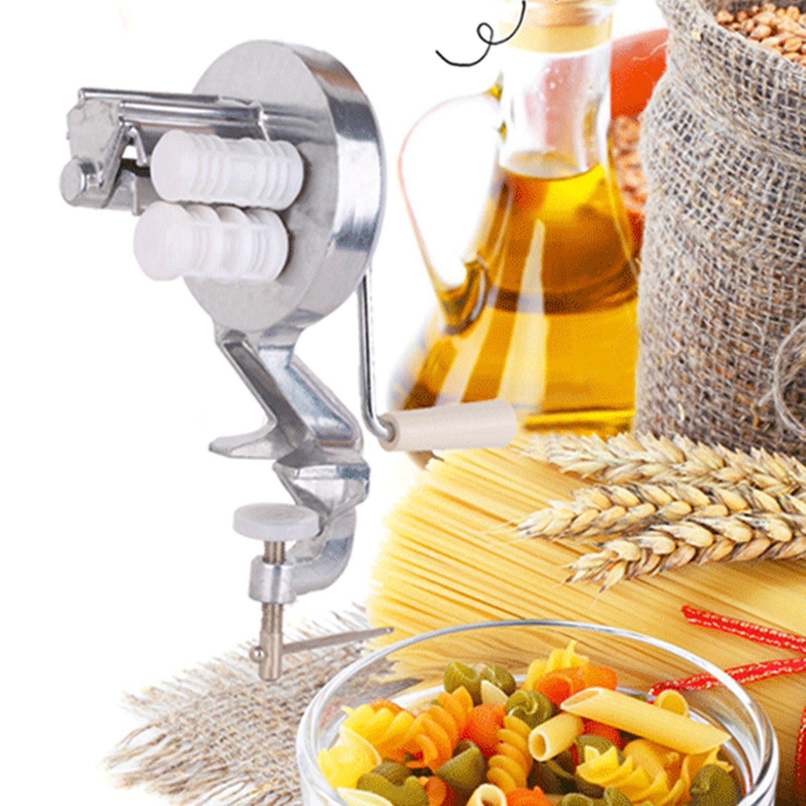 Hand Press Pasta Maker Machine - Kitchen Gadgets Pasta ulasan dan harga
