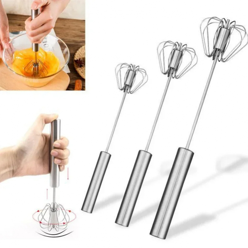 Stainless Steel Egg-Beater Dur - Kitchen Gadgets Mixer ulasan dan harga