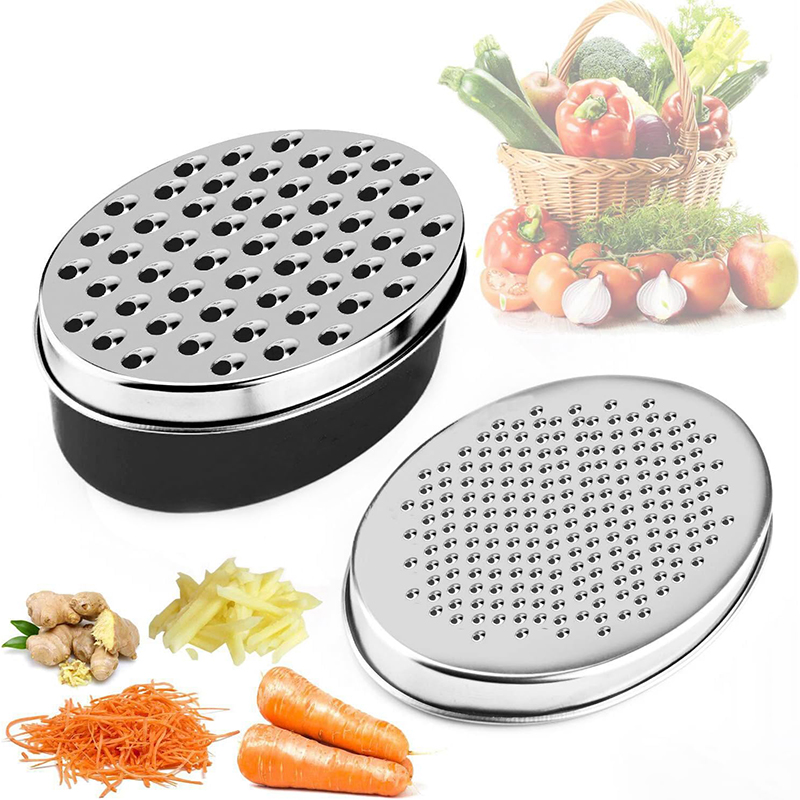 Double-sided Cheese Grater Sta - Cheese Grater Box ulasan dan harga