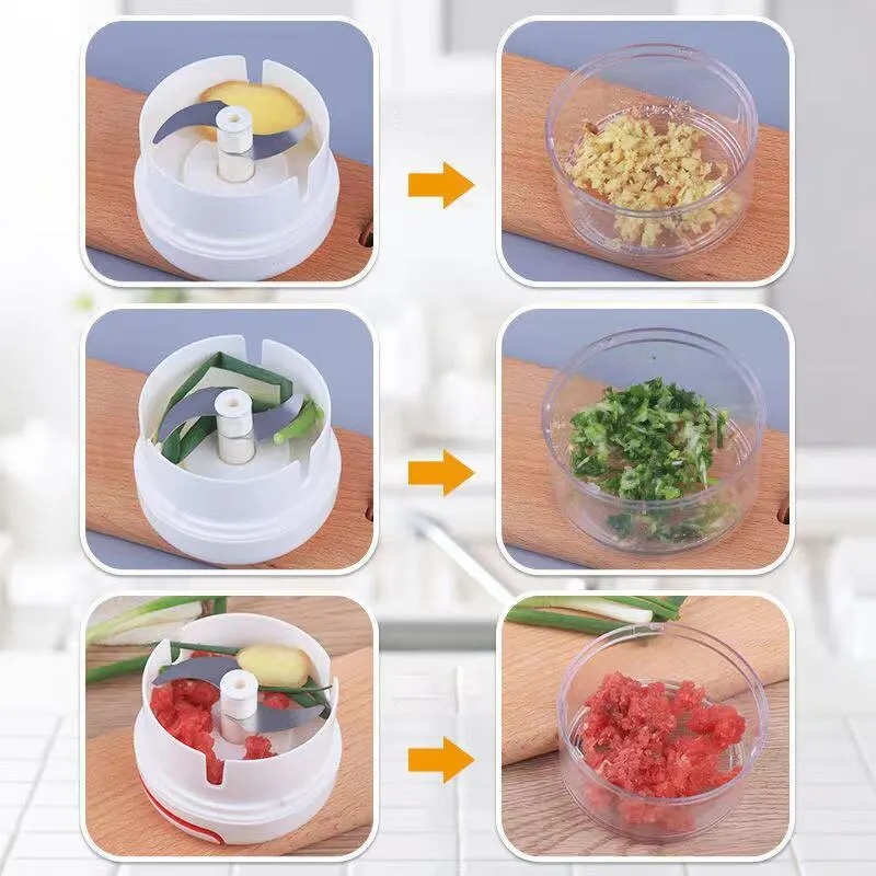 Plastic Garlic Crusher Press V - Kitchen Gadgets Everyone Needs ulasan dan harga