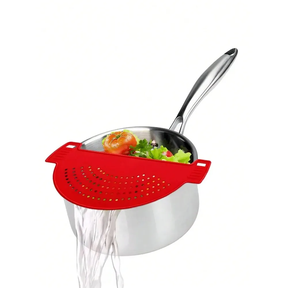 1PC Clip On Strainer,Plastic D - Kitchen Gadgets Pasta ulasan dan harga