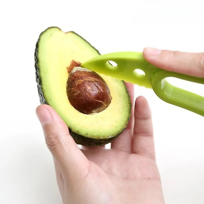 1PC 3 in 1 Green Avocado Slice - Avocado Slicer Tool ulasan dan harga