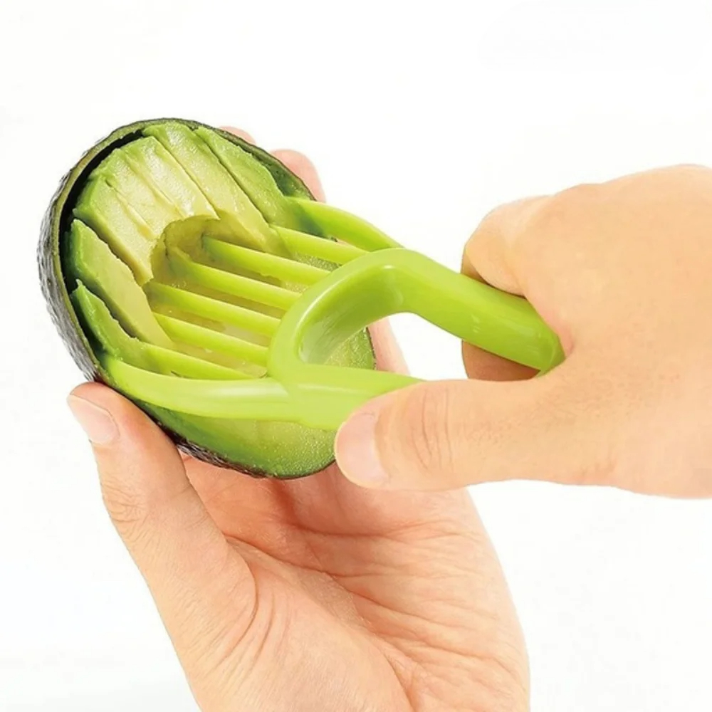 1PC 3 in 1 Green Avocado Slice - Avocado Slicer Tool ulasan dan harga