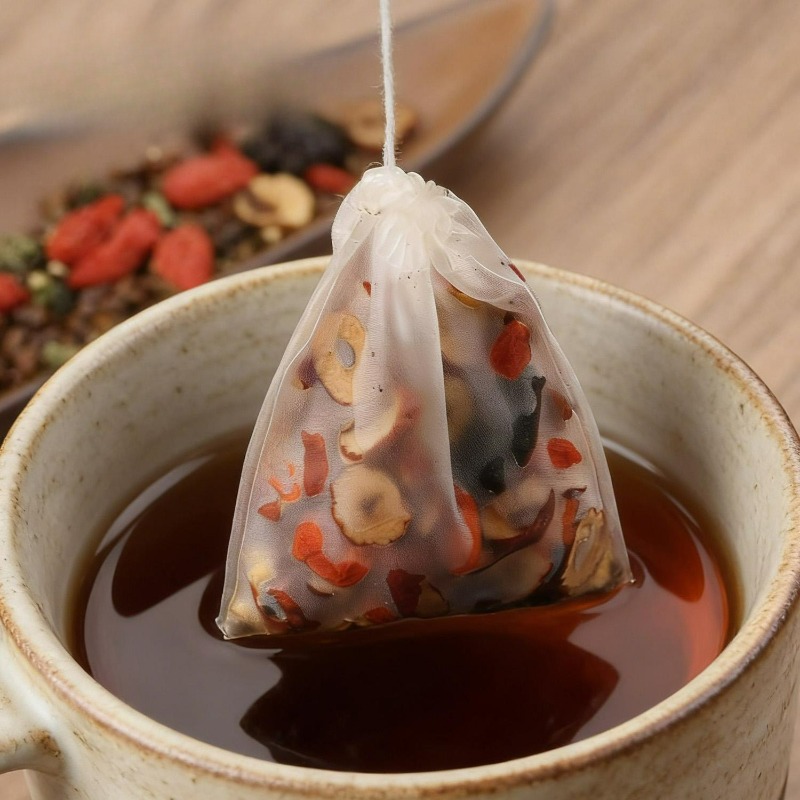 200/50Pcs Nylon Tea Bags Small - Kitchen Gadgets You Need ulasan dan harga